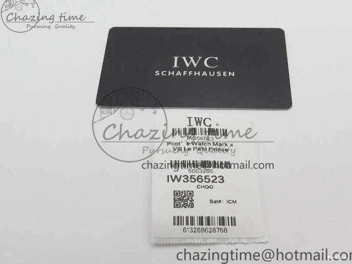 MIROTIME 0319 MoistureWicking Portofino Automatic RG IW356522 FKF 1:1 Best Edition Blue Dial on Black Croco Strap A 7109